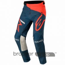 Racer Tech Compass Pants - Bright Red Navy - 30