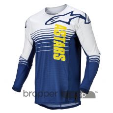 Alpinestars Techstar Phantom Jersey Dark Blue/White - L