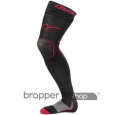 Alpinestars Mx Socks Long - Black Red - S/M