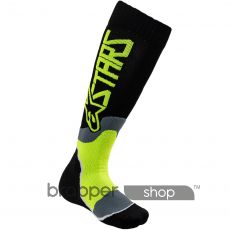 Alpinestars Youth MX Plus-2 Socks - Black Yellow -M/L