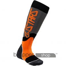 Alpinestars Youth MX Plus-2 Socks - Cool Gray Orange - M/L