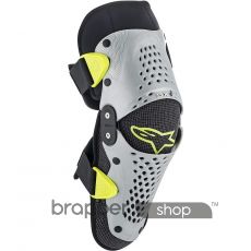 Alpinestars SX-1 Youth Knee Protector - SLVR/YEL - L/XL