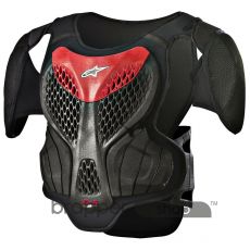 Alpinestars A-5S Youth Body Armour - Black-Red - S/M