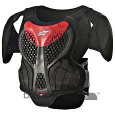 Alpinestars A-5S Youth Body Armour - Black-Red - L/XL