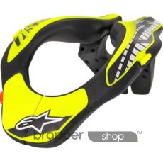 Alpinestars Youth Neck Support - Black Yell Fluo