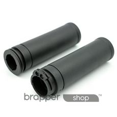 25mm OEM-Style Rubber Grips (Cable) Harley Road Glide, King, Sportster 1200, 883, Softail, Dyna