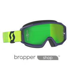 Scott Primal Blue/Yellow Motocross Goggles