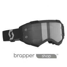 Scott Fury LS Motocross Goggles Black/Grey