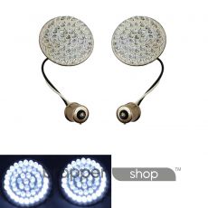 Bullet Style LED Turn Signal Inserts For Harley Touring FLTR