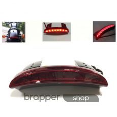 Fender Edge Brake Tail Light For Harley Sportster 883/1200 Red