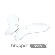 Left & Right Clear WindShield Flap For Honda GL1800 '18-'19