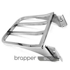 Chrome Fender Rack For Harley Softail FLSTF/FLSTC/FLSTSC '06-Up