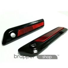 Black Saddlebag Covers For Harley Touring '14-'18