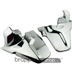 Chrome Engine Lower Side Frame Covers For Honda GL1800 '01-'11