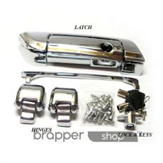 Chrome Trunk Latch For Harley Road King, Electra/Street Glide '14-'18