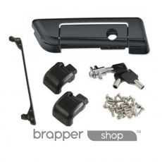 Black Trunk Latch For Harley Road King, Electra/Street Glide '14-'18