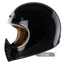 Cafe Racer Helmet H01BLK