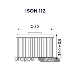 Ison 112 Element Oil Filter