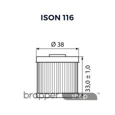 Ison 116 Element Oil Filter