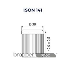 Ison 141 Element Oil Filter