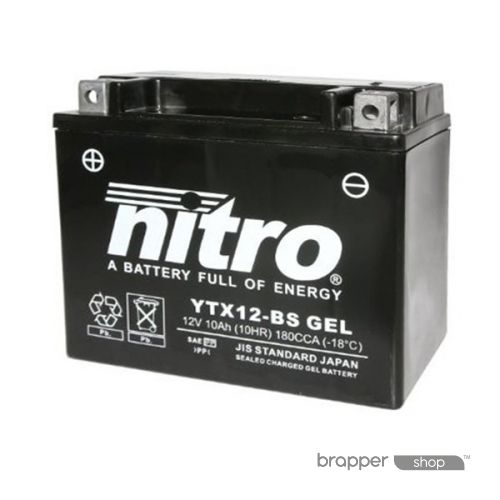 Batterie Fifty YTX12-BS 12V 10Ah gel Aprilia Atlantic, Gilera, Kymco