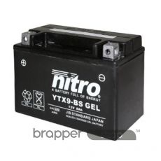 Battery Nitro YTX9-BS GEL AGM Closed